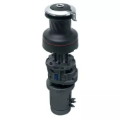 Harken 50.2STEA12V - Electric Self-Tailing Radial Aluminum Winch 2 Speed, 12V, Vertical 50.2STE Black