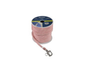 Talamex Spinnaker Halyard With SS AISI 316 Swivel Snap Shackle Red/White 12 mm 36 m