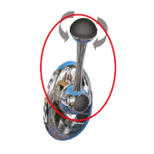 Allpa Spare Lever Without Twist Grip Switch for CH2850