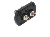 Ultraflex 43165C - Thru-Hull Kit Dual R9B with Fittings Black
