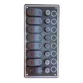 A.A.A. Waterproof Panel 7 Switches And 2 USB