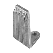 Tecnoseal 542.16082 Castoldi Large Bracket Zinc Anode 120 mm