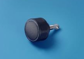 Gebo Knob Black Complete For Porthole