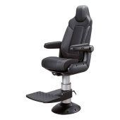 Norsap 8500 - 1600 Comfort S Seat Round With Flat Base 72/92 Black
