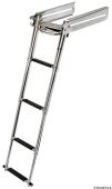 Osculati 49.558.04 - Sliding ladder to be mounted under the platform