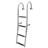 Lalizas 99499 - Folding Ladder, 2+3 Steps, Stainless Steel 316, 250x1160mm