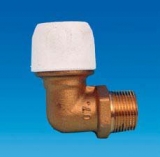 Hep2O Elbow Brass - 3/4" x 22 mm Male Thread