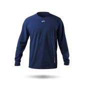 Plastimo P203347 - Men's Long Sleeve UPF50+ XWR Water Repellent Top Steel Blue Size XXL