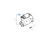 Vetus STM1250 - Switch Assy for Starter Motor