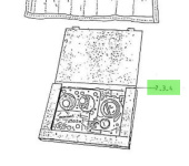 Nanni Diesel 970302472 - Upper Engine Gasket Set for 4.190HE Engines