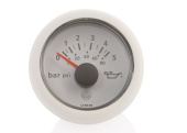 Veratron Viewline Pressure Gauge Transmission 0-5 Bar 12V / 52 mm / White