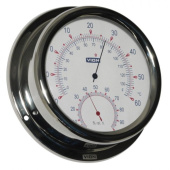 Vion Thermometer / Hygrometer Stainless Steel Ø150 mm