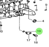 Nanni Diesel 970314154 - O-Ring for Crankcase and Cylinder Assembly