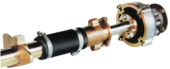 Centaflex Coupling, M-127 2.2, Max. 250nm (Pleasure Craft), D=50mm, Tk=78mm, Z=4x90°, M=M10