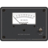 Blue Sea Voltmeter Panel 8-16V 3 Battery Banks