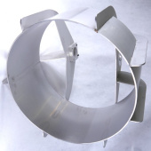 Propeller Shroud / Rudder B00-150-8-AZ 1