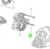 Nanni Diesel 970303997 - Starter Screw for HE and TDI Engines