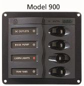 BEP 900 Switch Panel 6 Way 12/24V