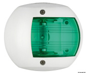 Osculati 11.Classic 20 LED navigation light white right 112.5 ° 12 V 0.8 W 90 x 79 x 50 mm in a white case for ships up to 20 m