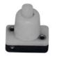Plastimo 414614 - Push Button Contactor, White Plastic, Ø 10mm, 2A