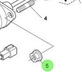Nanni Diesel 970313109 - Flange Nut for Electrical Stop System