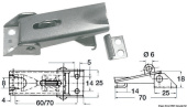 Osculati 38.241.00 - Adjustable Faired Lever Latch