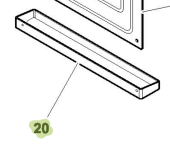 Isotherm SBE00222AA – Internal Drip Tray for DR160 Light Drawer Refrigerator