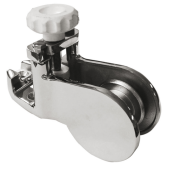 Stainless Steel Compact Hinged Bow Roller 205 × 60 mm with Anchor Stop