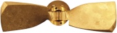 Radice 2-Blade Bronze Folding Propeller For Saildrive, 16"X11", Right (Selva)