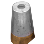 Tecnoseal 00411E - Radice Hexagonal Prop Nut (Complete With Brass Plug) Shaft Ø 30mm