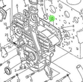 Nanni Diesel 970310535 - Timing Gear Case Gasket for 5.250TDI Engines