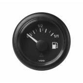 VDO A2C60001051 – ViewLine Fuel Level Gauge 90-4 Ohm Black 52 mm