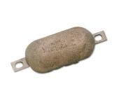 MgDuff Magnesium Weld-On Hull & Rudder Rectangular Anodes MD79 / MD78