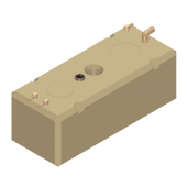 180 Litre Rigid Petrol Tank With Level Sensor