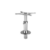 Barka Table Leg, Gas Spring, Flush-Mounted 145-905mm
