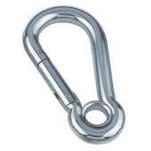 Carabiner Hook With Eye A4 Ø10mm