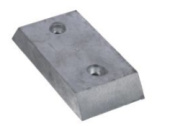 Super Marine Anode Zinc Plate 155 x 75 x 25 mm