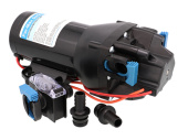 Jabsco Q401J-118S-3A - ParMax HD4 12V 15ltr 60psi Water Pressure Pump, 4,1 bar, S/E