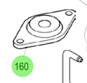 Steyr O986712-0 - Rear Mount Kit With Small Parts