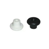 Makefast 0599 - Plastic Knob Large Head Black