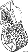 Osculati 47.368.10 - Launching wheels for tender 164x334 mm