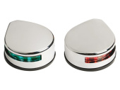 Flat Mounting LED Navigation Lights for boats up to 20 meter 316 Stainless Steel