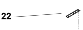 Isotherm SBE00211AA – Inox Support Bracket for Top for Cruise Elegance Fridges