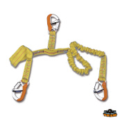 Trem B1403077 - Safety Line Static + Elastic With 3 Snap Hooks + Static