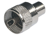 Glomex RA353 - UHF PL259 (m) Crimp Connector for RG8X