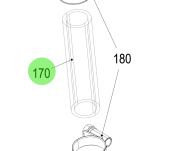 Steyr 2178298-1 - Oil Return Hose for Steyr Engine Installations