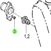 Nanni Diesel 970312048 - O-Ring Seal for T4 Series Engines