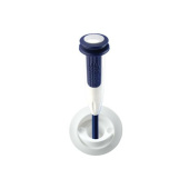 Whale DS0003B - Twist Water Tap Cold Straight / Right Gray / Chrome