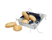 Trend Marine Sailcloth Bread Baskets 25×25×7 cm