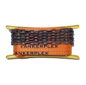 ANKERPLEX Flat Line – 25 m Polyester Anchor Strap with 3 m Galvanized Chain on Reel